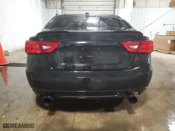 2018 Nissan Maxima S with VIN 1N4AA6AP8JC404332, listed as a Copart auction lot 52227495 with 99,967 mi miles and Salvage Title. Bid and sale history available at carsss.com. Image 6.