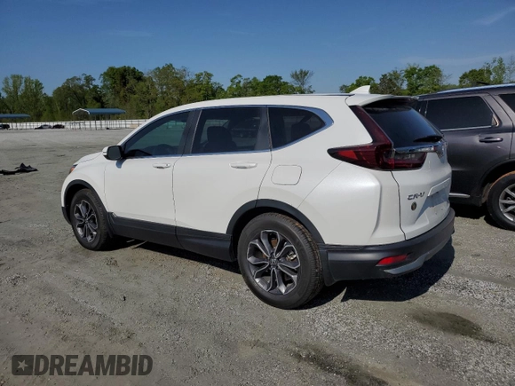 2020 Honda CR-V EX with VIN 2HKRW1H58LH416302, listed as a Copart auction lot 51919675 with 33,521 mi miles and Salvage Title. Bid and sale history available at carsss.com. Image 2.