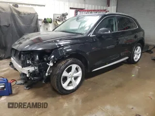 2020 Audi Q5 Premium Plus with VIN WA1BNAFY0L2103256, listed as a Copart auction lot 43444175 with 5,006 mi miles and Salvage Title. Bid and sale history available at carsss.com. Image 1.