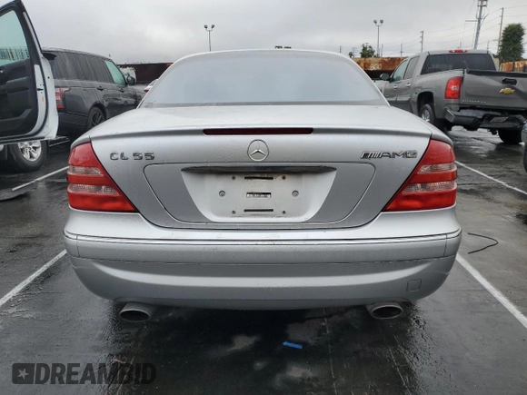 2002 Mercedes-Benz CL AMG z VIN WDBPJ73J52A024668, wystawiony jako Copart lot #44394705 z przebiegiem Nie podano mil oraz Czysty tytuł • Clean title. Historia ofert i sprzedaży dostępna na DreamBid. Obrazek 6.
