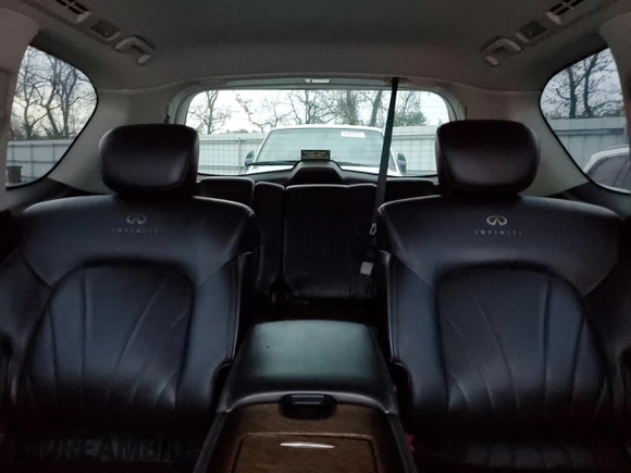 2011 Infiniti QX56 7-passenger with VIN JN8AZ2NE9B9006375, listed as a Copart auction lot 81569174 with 186,785 mi miles and Clean Title. Bid and sale history available at carsss.com. Image 10.