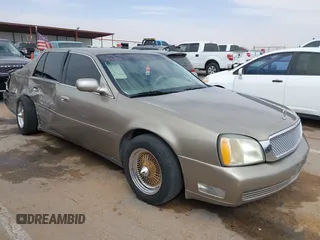 2003 Cadillac DeVille with VIN 1G6KD54Y63U223640, listed as a IAAI auction lot 41704549 with 127,981 mi miles. Bid and sale history available at carsss.com. Image 1.