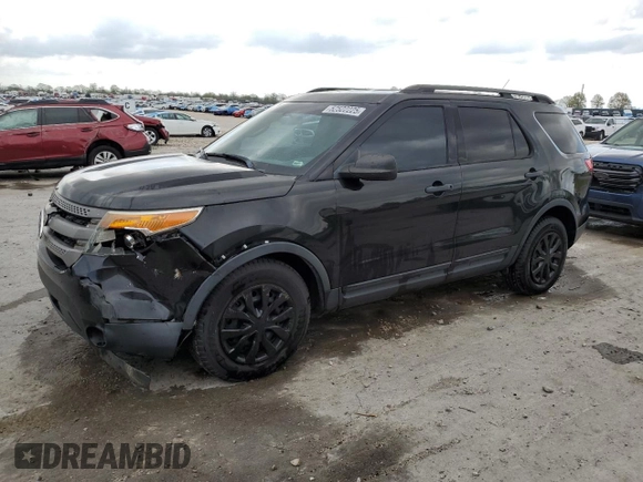2014 Ford Explorer with VIN 1FM5K7B85EGC06906, listed as a Copart auction lot 52522225 with 229,574 mi miles and Salvage Title. Bid and sale history available at DreamBid. Image 1.