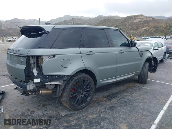 2022 Land Rover Range Rover Sport HSE Dynamic with VIN SALWR2SE7NA215082, listed as a IAAI auction lot 41799793 with 26,176 mi miles and . Bid and sale history available at DreamBid. Image 4.