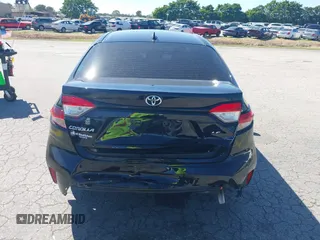 2025 Toyota Corolla LE with VIN 5YFB4MDE4SP230403, listed as a IAAI auction lot 41752177 with 12,414 mi miles. Bid and sale history available at carsss.com. Image 16.