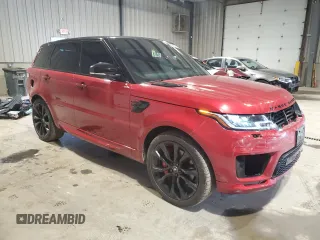 2019 Land Rover Range Rover Sport HST with VIN SALWS2SU9KA871937, listed as a Copart auction lot 59045735 with 63,852 mi miles and Salvage title. Bid and sale history available at DreamBid. Image 4.