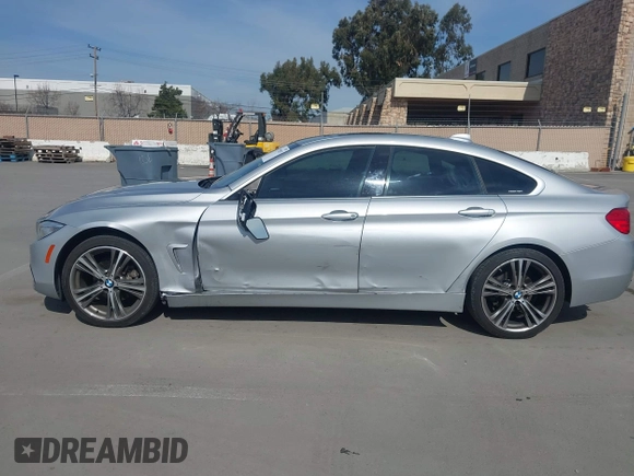 2016 BMW 4 Series 428i with VIN WBA4A9C55GG695469, listed as a IAAI auction lot 41753857 with 90,692 mi miles. Bid and sale history available at carsss.com. Image 14.