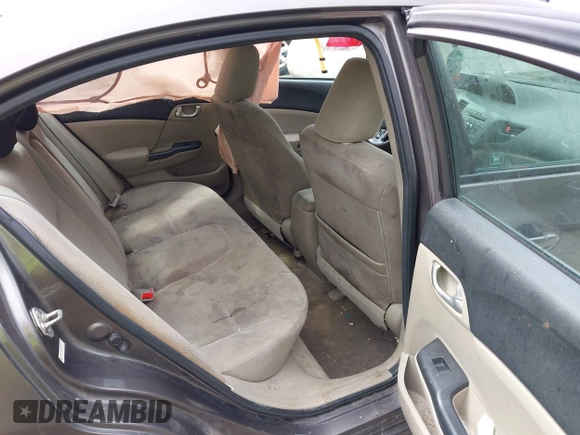 2012 Honda Civic EX with VIN 19XFB2F86CE393138, listed as a IAAI auction lot 42167608 with 176,554 mi miles and . Bid and sale history available at DreamBid. Image 8.