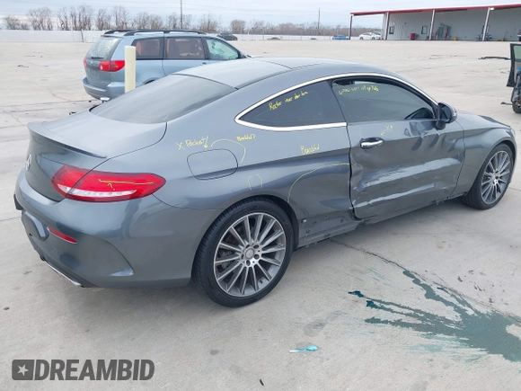 2017 Mercedes-Benz C 300 with VIN WDDWJ4JB4HF491024, listed as a IAAI auction lot 41328685 with 93,084 mi miles and . Bid and sale history available at carsss.com. Image 4.