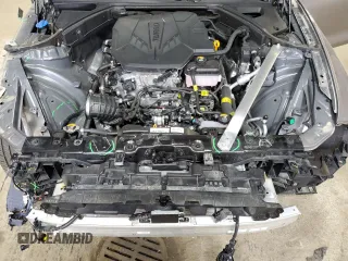 2024 Genesis G70 2.5T with VIN KMTG34SC1RU141543, listed as a Copart auction lot 79409604 with 4,372 mi miles and Salvage Title. Bid and sale history available at carsss.com. Image 11.