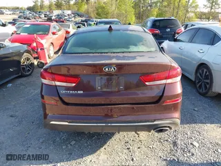 2020 Kia Optima LX with VIN 5XXGT4L34LG424383, listed as a IAAI auction lot 41984135 with 81,199 mi miles. Bid and sale history available at carsss.com. Image 15.