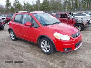 2007 Suzuki SX4 Man Touring Pkg AWD with VIN JS2YB417975100245, listed as a IAAI auction lot 41854687 with 131,219 mi miles. Bid and sale history available at carsss.com. Image 1.