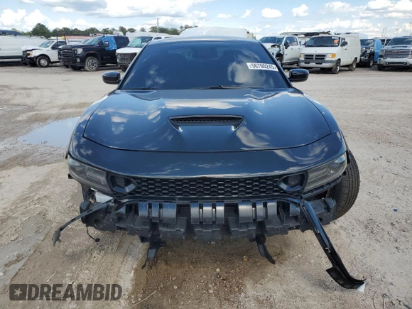 2020 Dodge Charger Scat Pack z VIN 2C3CDXGJ5LH162249, wystawiony jako Copart lot #56700245 z przebiegiem 39 584 mil mil oraz Czysty tytuł • Clean title. Historia ofert i sprzedaży dostępna na DreamBid. Obrazek 5.