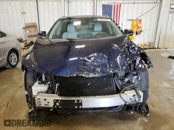 2022 Lexus RX with VIN 2T2HZMDA9NC315858, listed as a Copart auction lot 50645455 with 36,665 mi miles and Salvage Title. Bid and sale history available at carsss.com. Image 5.
