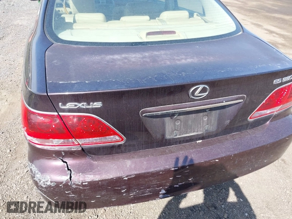 2005 Lexus ES 330 with VIN JTHBA30G255105717, listed as a IAAI auction lot 42083955 with 198,185 mi miles. Bid and sale history available at carsss.com. Image 15.