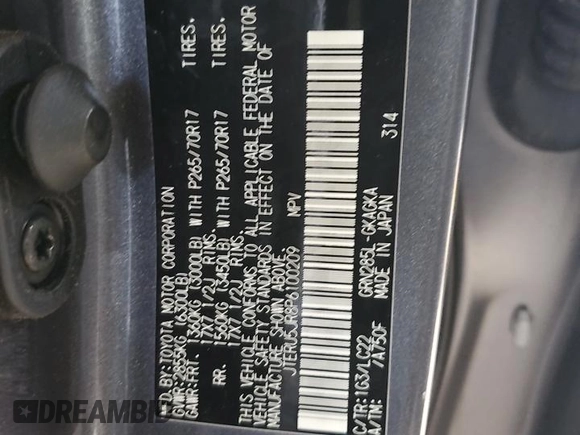 2023 Toyota 4Runner TRD Off Road Premium z VIN JTERU5JR8P6100209, wystawiony jako Copart lot #61629095 z przebiegiem 17 031 mil mil oraz Szkoda całkowita • Salvage title. Historia ofert i sprzedaży dostępna na DreamBid. Obrazek 12.