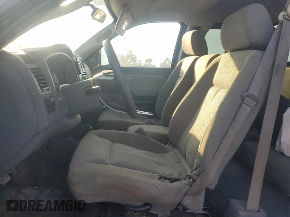 2006 Dodge Dakota ST with VIN 1D7HE22K36S702590, listed as a Copart auction lot 46365955 with 237,988 mi miles and Salvage Title. Bid and sale history available at DreamBid. Image 7.