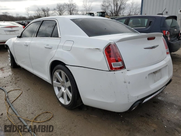 2012 Chrysler 300 SRT8 with VIN 2C3CCAFJ0CH801820, listed as a Copart auction lot 86644424 with 40,285 mi miles and Salvage Title. Bid and sale history available at carsss.com. Image 2.