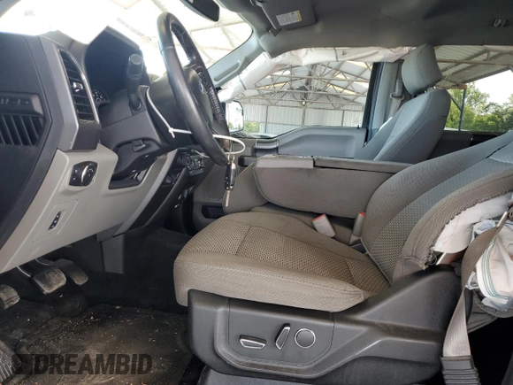 2017 Ford F-150 XL with VIN 1FTFW1EFXHFC51080, listed as a Copart auction lot 56466455 with 87,235 mi miles and Salvage title. Bid and sale history available at DreamBid. Image 7.