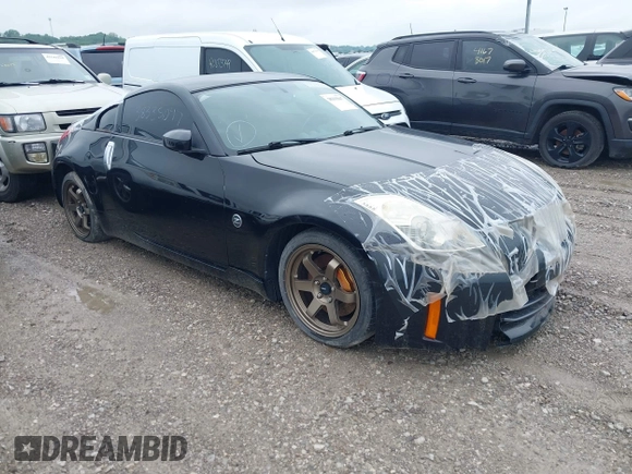 2006 Nissan 350Z Grand Touring with VIN JN1AZ34D76M312202, listed as a IAAI auction lot 38335047 with 113,906 mi miles. Bid and sale history available at carsss.com. Image 1.