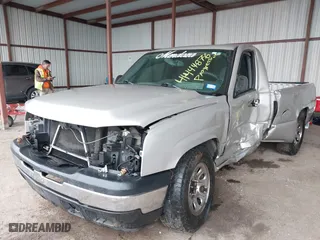 2006 Chevrolet Silverado 1500 Work Truck with VIN 3GCEC14X56G197455, listed as a IAAI auction lot 41444876 with 127,792 mi miles. Bid and sale history available at carsss.com. Image 2.