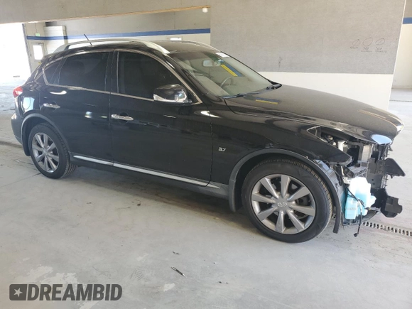 2017 Infiniti QX50 with VIN JN1BJ0RR1HM413267, listed as a Copart auction lot 54237615 with 82,087 mi miles and Salvage Title. Bid and sale history available at DreamBid. Image 4.