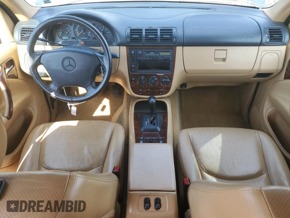 1998 Mercedes-Benz M-Class with VIN 4JGAB54E6WA003114, listed as a Copart auction lot 74954134 with 131,742 mi miles and Clean Title. Bid and sale history available at carsss.com. Image 8.