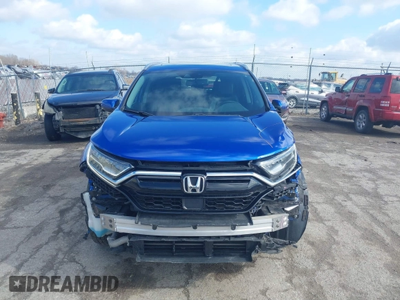 2020 Honda CR-V Touring with VIN 7FARW2H91LE012284, listed as a IAAI auction lot 41672460 with 28,207 mi miles and . Bid and sale history available at DreamBid. Image 13.