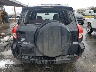 2008 Toyota RAV4 with VIN JTMBK33V085067580, listed as a Copart auction lot 46303635 with 268,491 mi miles and Salvage Title. Bid and sale history available at carsss.com. Image 6.