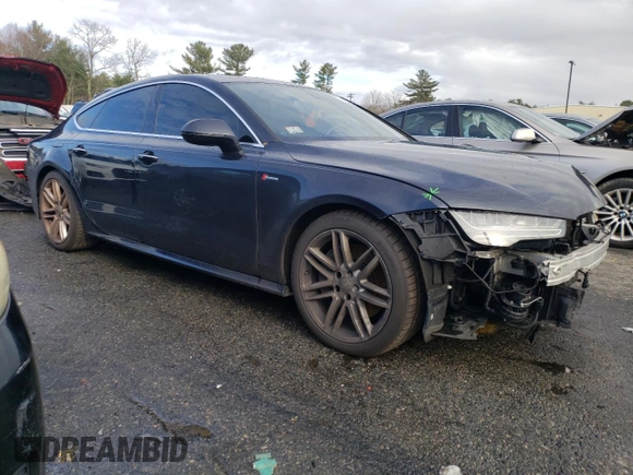 2016 Audi A7 3.0 Premium Plus with VIN WAUWGAFC5GN013320, listed as a Copart auction lot 78969043 with 125,472 mi miles. Bid and sale history available at carsss.com. Image 4.