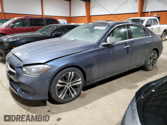 2024 Mercedes-Benz C 300 with VIN W1KAF4HB2RR222618, listed as a Copart auction lot 86128194 with Not Provided miles and Non Repairable. Bid and sale history available at DreamBid. Image 1.