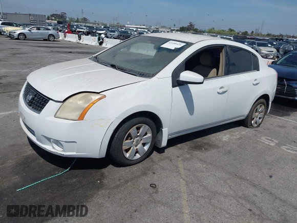2008 Nissan Sentra S with VIN 3N1AB61E08L641372, listed as a IAAI auction lot 42100424 with 126,653 mi miles and . Bid and sale history available at DreamBid. Image 2.