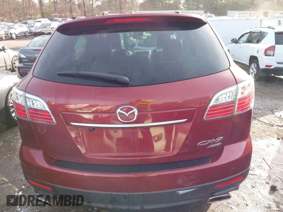 2012 Mazda CX-9 Grand Touring with VIN JM3TB3DV8C0335114, listed as a IAAI auction lot 41245872 with 148,522 mi miles. Bid and sale history available at carsss.com. Image 17.