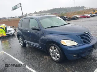 2003 Chrysler PT Cruiser Touring with VIN 3C4FY58B53T560075, listed as a IAAI auction lot 41714162 with 134,578 mi miles. Bid and sale history available at carsss.com. Image 1.