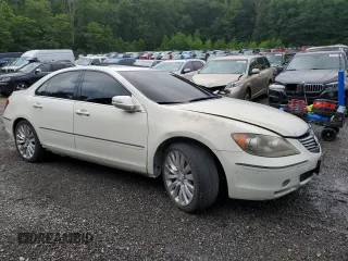 2005 Acura RL with VIN JH4KB16595C009649, listed as a Copart auction lot 60784325 with 203,735 mi miles and Salvage title. Bid and sale history available at DreamBid. Image 4.