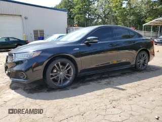 2020 Acura TLX w/A-Spec Pkg with VIN 19UUB3F68LA003298, listed as a Copart auction lot 66544714 with 47,326 mi miles and Salvage Title. Bid and sale history available at carsss.com. Image 1.