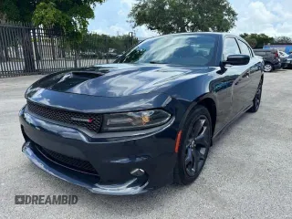 2019 Dodge Charger GT with VIN 2C3CDXHG5KH608580, listed as a Copart auction lot 54844585 with 92,314 mi miles and Non Repairable. Bid and sale history available at DreamBid. Image 1.