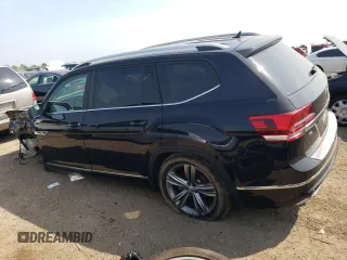2019 Volkswagen Atlas SE z VIN 1V2XR2CA8KC591411, wystawiony jako Copart lot #65071173 z przebiegiem 14 637 mil mil oraz Szkoda całkowita • Salvage title. Historia ofert i sprzedaży dostępna na DreamBid. Obrazek 2.