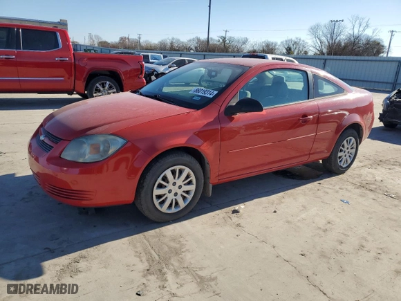 2010 Chevrolet Cobalt LS with VIN 1G1AB1F54A7145261, listed as a Copart auction lot 43724505 with 108,800 mi miles and Clean Title. Bid and sale history available at carsss.com. Image 1.