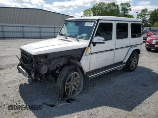 2015 Mercedes-Benz G-Class G 63 AMG with VIN WDCYC7DF4FX229387, listed as a Copart auction lot 51525974 with 93,696 mi miles. Bid and sale history available at carsss.com. Image 1.