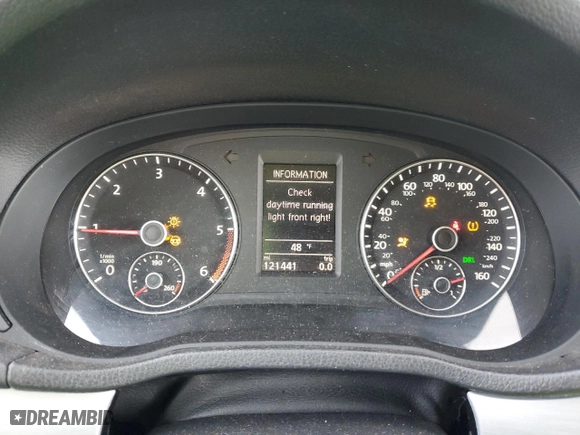 2013 Volkswagen Passat TDI SE with VIN 1VWBN7A34DC151534, listed as a Copart auction lot 47893205 with 121,441 mi miles and Salvage Title. Bid and sale history available at carsss.com. Image 9.
