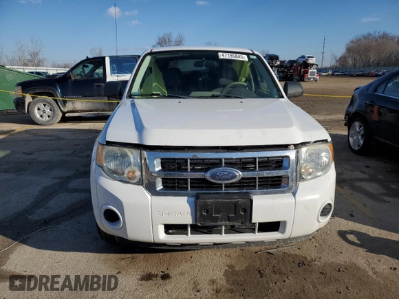 2008 Ford Escape XLS with VIN 1FMCU92Z58KD86427, listed as a Copart auction lot 47195845 with 212,174 mi miles and Salvage title. Bid and sale history available at DreamBid. Image 5.