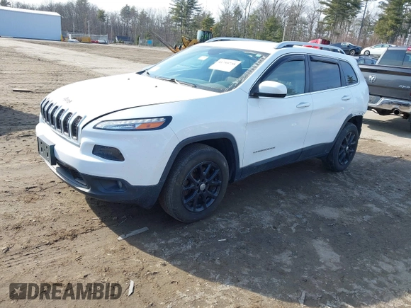 2017 Jeep Cherokee Latitude z VIN 1C4PJMCBXHW668767, wystawiony jako IAAI lot #41795738 z przebiegiem 95 206 mil mil oraz . Historia ofert i sprzedaży dostępna na DreamBid. Obrazek 2.