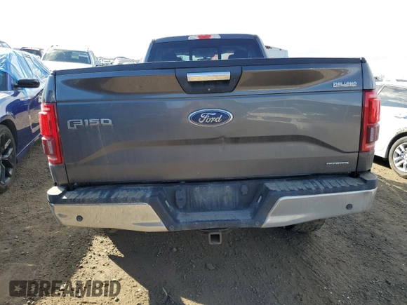 2016 Ford F-150 XLT with VIN 1FTEX1EF8GKD43898, listed as a Copart auction lot 50561605 with 187,249 mi miles and Salvage Title. Bid and sale history available at carsss.com. Image 6.