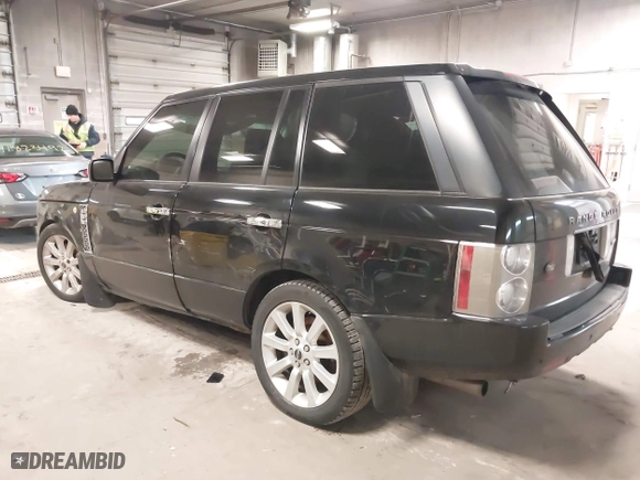 2008 Land Rover Range Rover SC with VIN SALMF13418A290834, listed as a IAAI auction lot 41833608 with 184,122 mi miles. Bid and sale history available at carsss.com. Image 3.