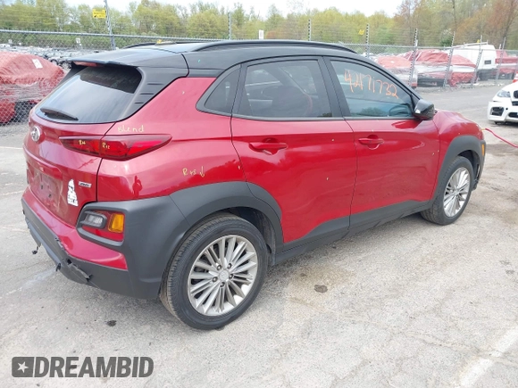 2019 Hyundai Kona SEL with VIN KM8K2CAA6KU347822, listed as a IAAI auction lot 42171732 with 68,193 mi miles and . Bid and sale history available at carsss.com. Image 4.
