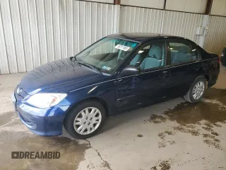 2005 Honda Civic LX z VIN 2HGES16505H530322, wystawiony jako Copart lot #58317465 z przebiegiem 223 043 mil mil oraz Szkoda całkowita • Salvage title. Historia ofert i sprzedaży dostępna na DreamBid. Obrazek 1.