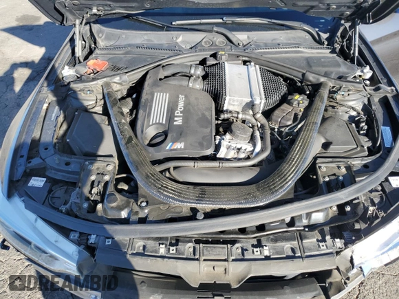 2016 BMW M4 with VIN WBS3U9C52GP968608, listed as a Copart auction lot 82890884 with 95,074 mi miles and Salvage Title. Bid and sale history available at carsss.com. Image 13.