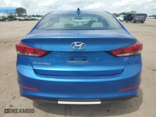 2018 Hyundai Elantra Value Edition with VIN 5NPD84LF2JH243525, listed as a Copart auction lot 51853365 with 48,882 mi miles and Salvage Title. Bid and sale history available at carsss.com. Image 6.