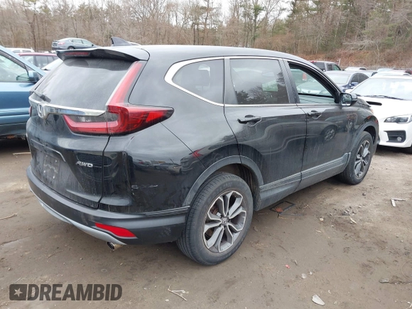 2021 Honda CR-V EX-L with VIN 2HKRW2H87MH639805, listed as a IAAI auction lot 41699013 with 73,304 mi miles. Bid and sale history available at carsss.com. Image 4.